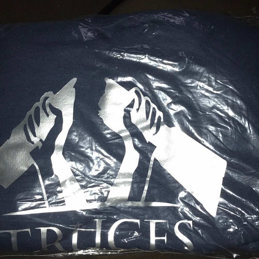 Golden black truces sweater
